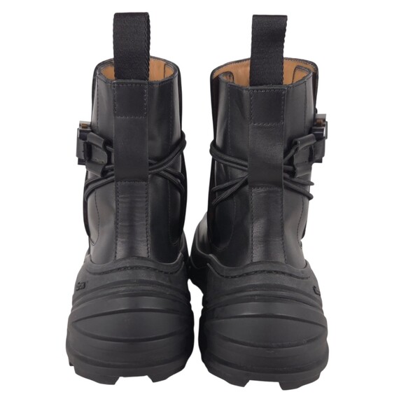 1017 ALYX 9SM Leather Buckle Ankle Boots US 9 EU 42 Mens Black $1050 main image 7